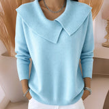 Дженифър™ - Пуловер с меко деколте