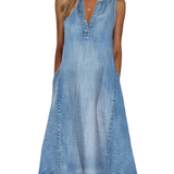 София | Комфортна дънкова рокля