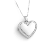 NOIRE ATTIRE | Сърцевиден медальон-гривна с ваша снимка