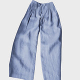 Евелина - Елегантен панталон с широки крачоли