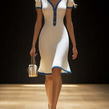 Весна - Елегантна Миди Рокля