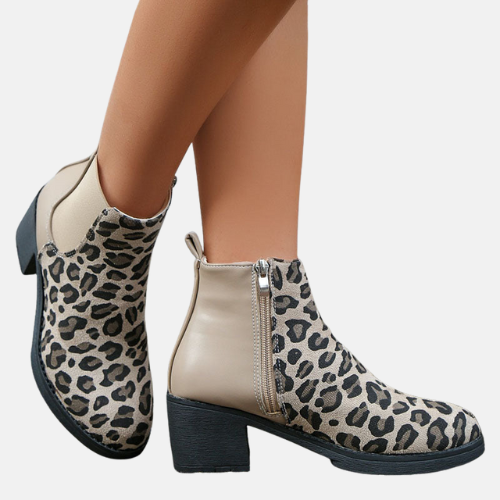 Florine - Bottes Léopard