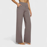 Елена – Елегантен широк панталон с висока талия