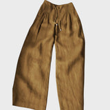 Евелина - Елегантен панталон с широки крачоли