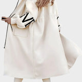 Талия – Луксозно палто с качулка