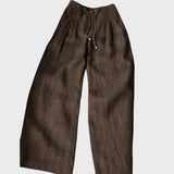 Евелина - Елегантен панталон с широки крачоли