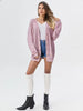 Elegant Knit Midi Cardigan