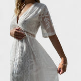 Маринка - Дълга Бохо Чипкова Рокля