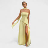 Хана - Дълга рокля с изискан дизайн