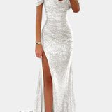 Рената Халджина Русалка без презрамки с пайети