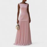 Елена - Луксозна дълга рокля без ръкави