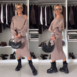 "Лея | Комплект с топ с открити рамене и миди пола" може да бъде пренаписан като: "Лея | Комплект с топ с открити рамене и миди пола" (запазвайки оригиналното име, тъй като е ясно и описателно). 

Ако желаете, мога да предложа и алтернативен вариант: "Лея