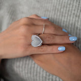 Ноар Атире | Сърцевиден Фото-Медайон-Пръстен