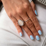 Noire Attire | Oval Photo Locket Ring