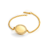 NOIRE ATTIRE | Овален медальон-гривна с ваша снимка