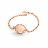 NOIRE ATTIRE | Овален медальон-гривна с ваша снимка