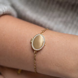 NOIRE ATTIRE | Овален медальон-гривна с ваша снимка