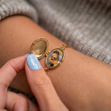 NOIRE ATTIRE | Овален медальон-гривна с ваша снимка