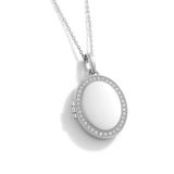 Noire Attire | Oval Photo Medallion Necklace