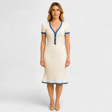 Весна - Елегантна Миди Рокля