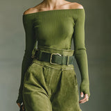 Яна | Комплект от велур с топ и пола