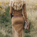 Десислава | Велурена рокля с ресни