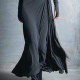 Гергана | Макси рокля с страничен възел