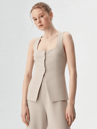 Comfy Two Piece Trousers and Vest Set - ClovyRE