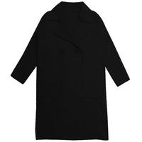 Cozy Women’s Mink Velvet Mid - Length Cardigan Jacket - ClovyRE