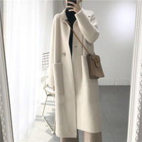 Cozy Women’s Mink Velvet Mid - Length Cardigan Jacket - ClovyRE