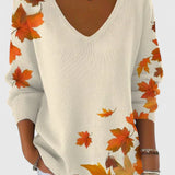 Sera™ | Елегантен пуловер с V-образно деколте