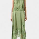 Нада Миди Пола с Дантелени Детайли и Асиметричен Подгъв