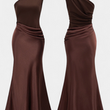 Ника Дълга Рокля за Партито с Асиметричен Изрез