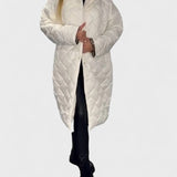 Габриела - Дълго капитонирано яке с модерен силует