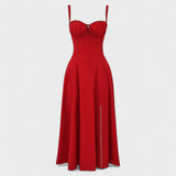 Петра - Корсетна Миди Рокля