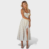 Петра - Корсетна Миди Рокля